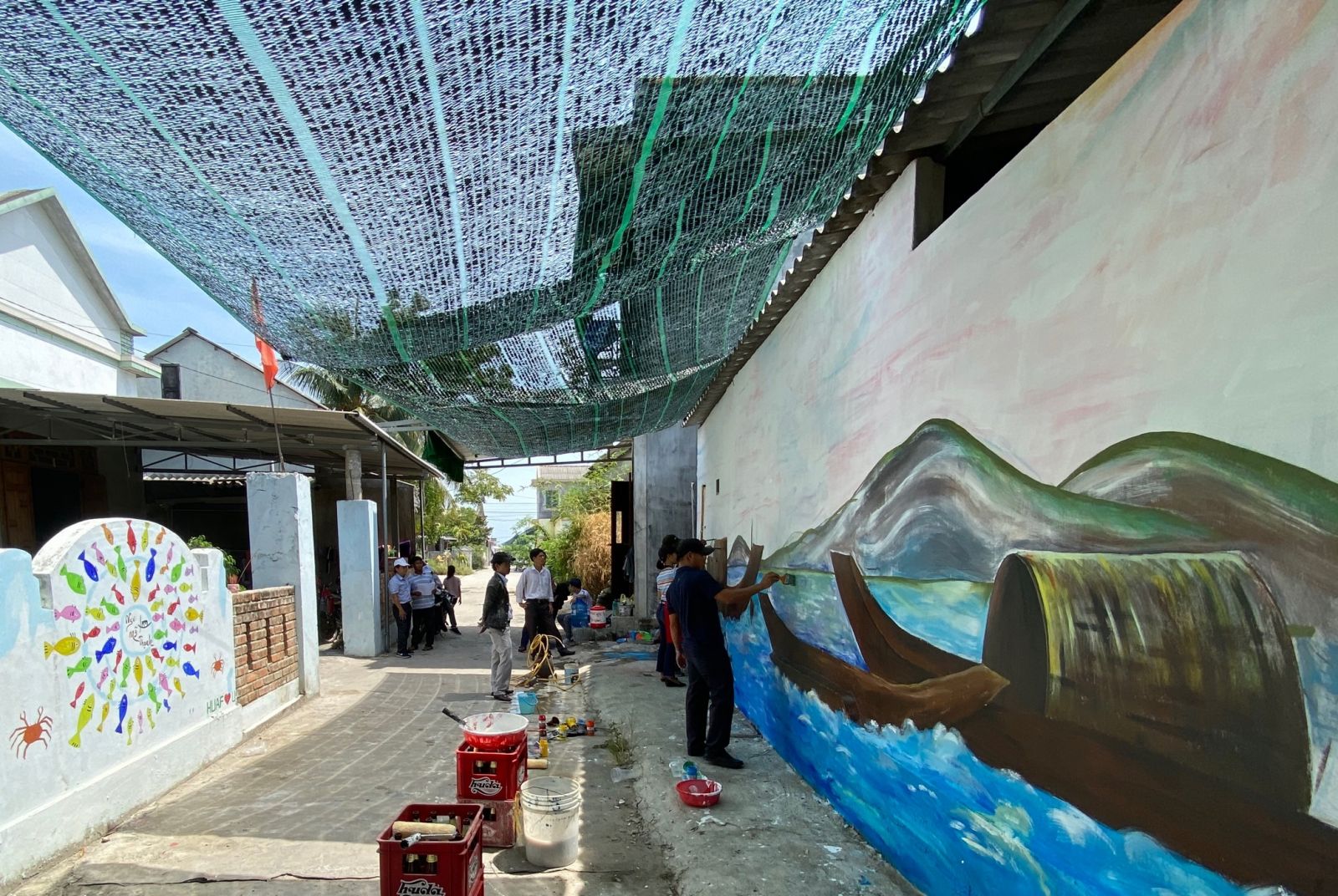 Thêm sắc màu cho vùng quê Ngư Mỹ Thạnh Thêm sắc màu cho vùng quê Ngư Mỹ Thạnh