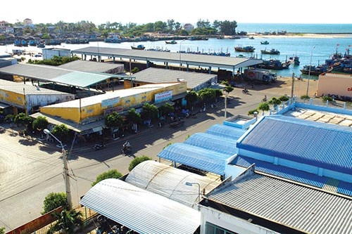 Cảng cá Phan Thiết. (Nguồn: Báo Bình Thuận) Cảng cá Phan Thiết. (Nguồn: Báo Bình Thuận)
