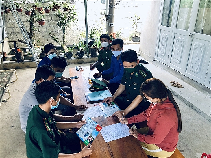 Thế trận Biên phòng toàn dân phòng, chống dịch Covid-19 Thế trận Biên phòng toàn dân phòng, chống dịch Covid 19