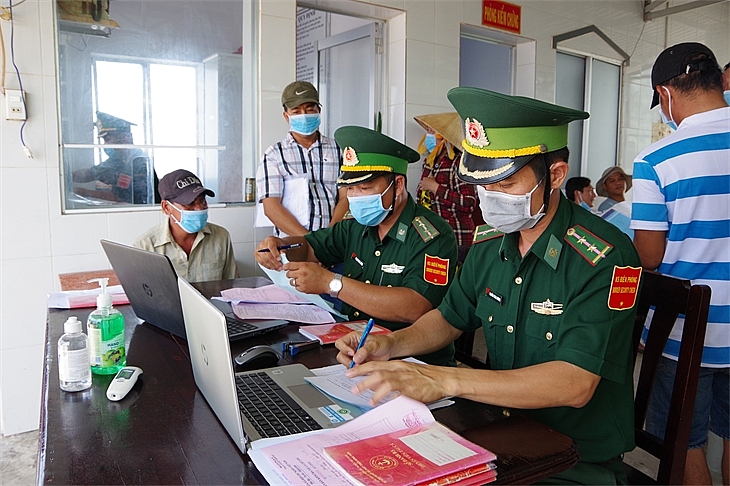 Thế trận Biên phòng toàn dân phòng, chống dịch Covid-19 Thế trận Biên phòng toàn dân phòng, chống dịch Covid 19