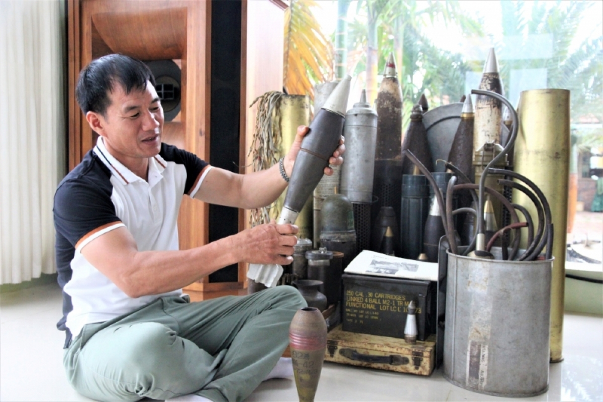 thông điệp hòa bình trong khu vườn kỷ vật chiến tranh hình ảnh 4 thong diep hoa binh trong khu vuon ky vat chien tranh hinh anh 4