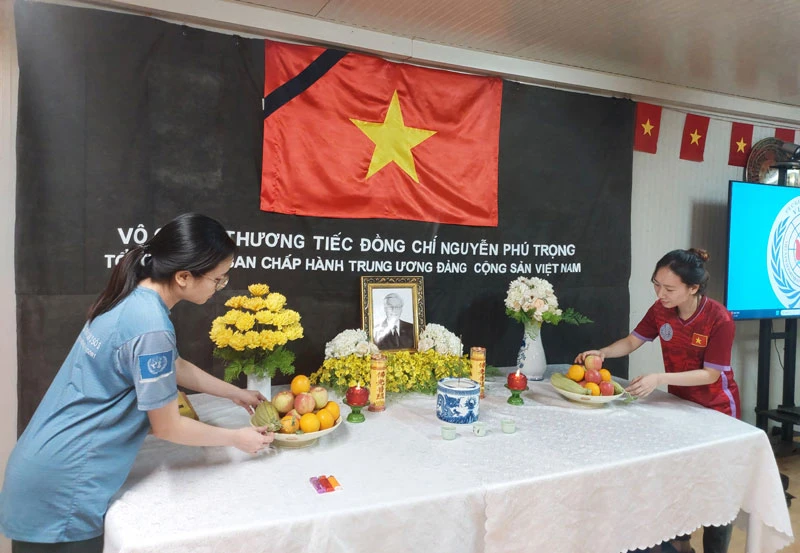 Điều ước "không tưởng" để tưởng nhớ Tổng Bí thư Nguyễn Phú Trọng tại Nam Sudan Điều ước "không tưởng" để tưởng nhớ Tổng Bí thư Nguyễn Phú Trọng tại Nam Sudan