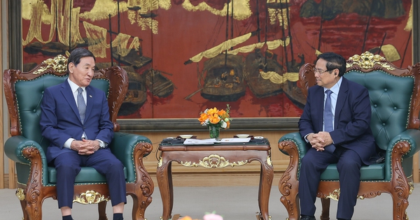 Thủ tướng Phạm Minh Chính tiếp Đặc phái viên của Tổng thống Hàn Quốc Thủ tướng Phạm Minh Chính tiếp Đặc phái viên của Tổng thống Hàn Quốc