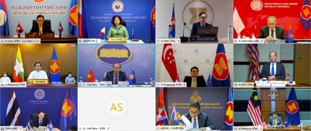 Thứ trưởng Nguyễn Quốc Dũng tham dự đối thoại ASEAN-Mỹ lần thứ 33. Ảnh: thanhtra.vn 0825 1