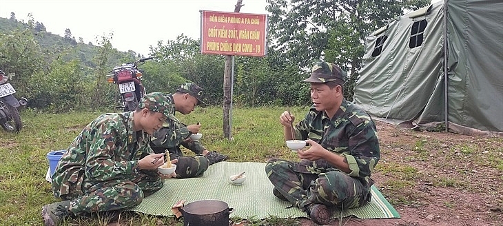 Gian nan phòng, chống dịch nơi ngã ba biên giới Gian nan phòng, chống dịch nơi ngã ba biên giới