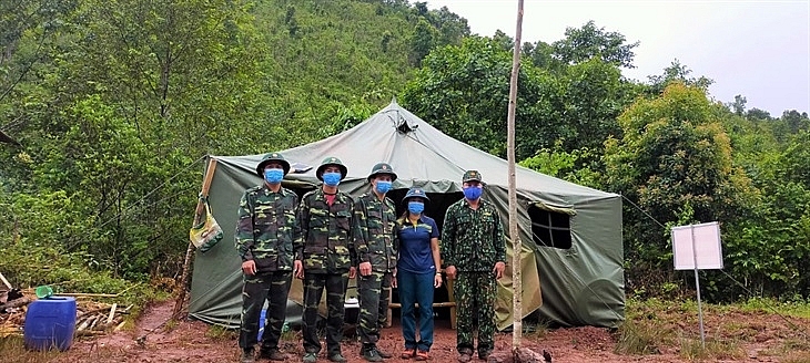 Gian nan phòng, chống dịch nơi ngã ba biên giới Gian nan phòng, chống dịch nơi ngã ba biên giới