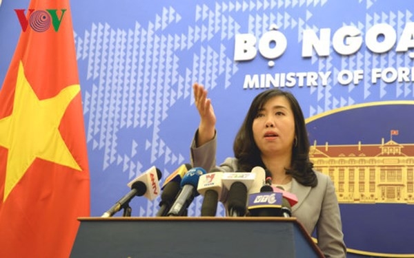 Bà Lê Thị Thu Hằng, n gười phát ngôn Bộ Ngoại giao Việt Nam 5801 nguoi phat ngo krqc