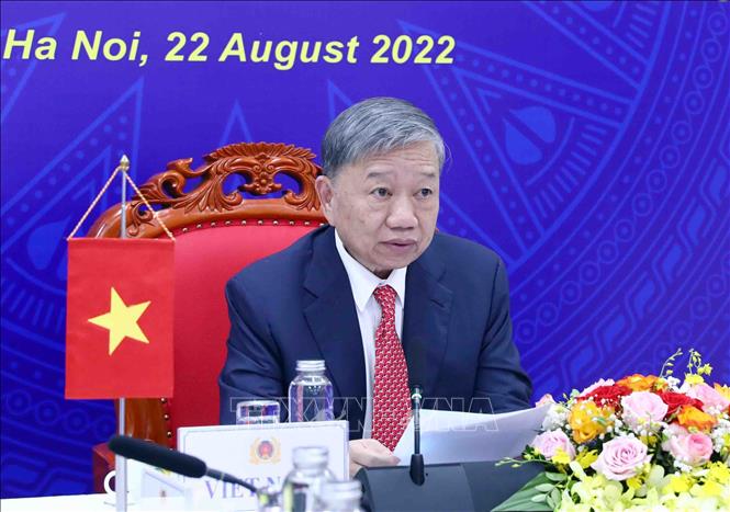 Bộ trưởng Công an Tô Lâm dự Hội nghị tham vấn lãnh đạo cấp cao ASEAN - Nga Chú thích ảnh