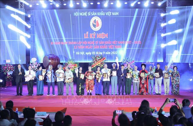 Kỷ niệm 65 năm thành lập Hội nghệ sỹ sân khấu Việt Nam Chú thích ảnh
