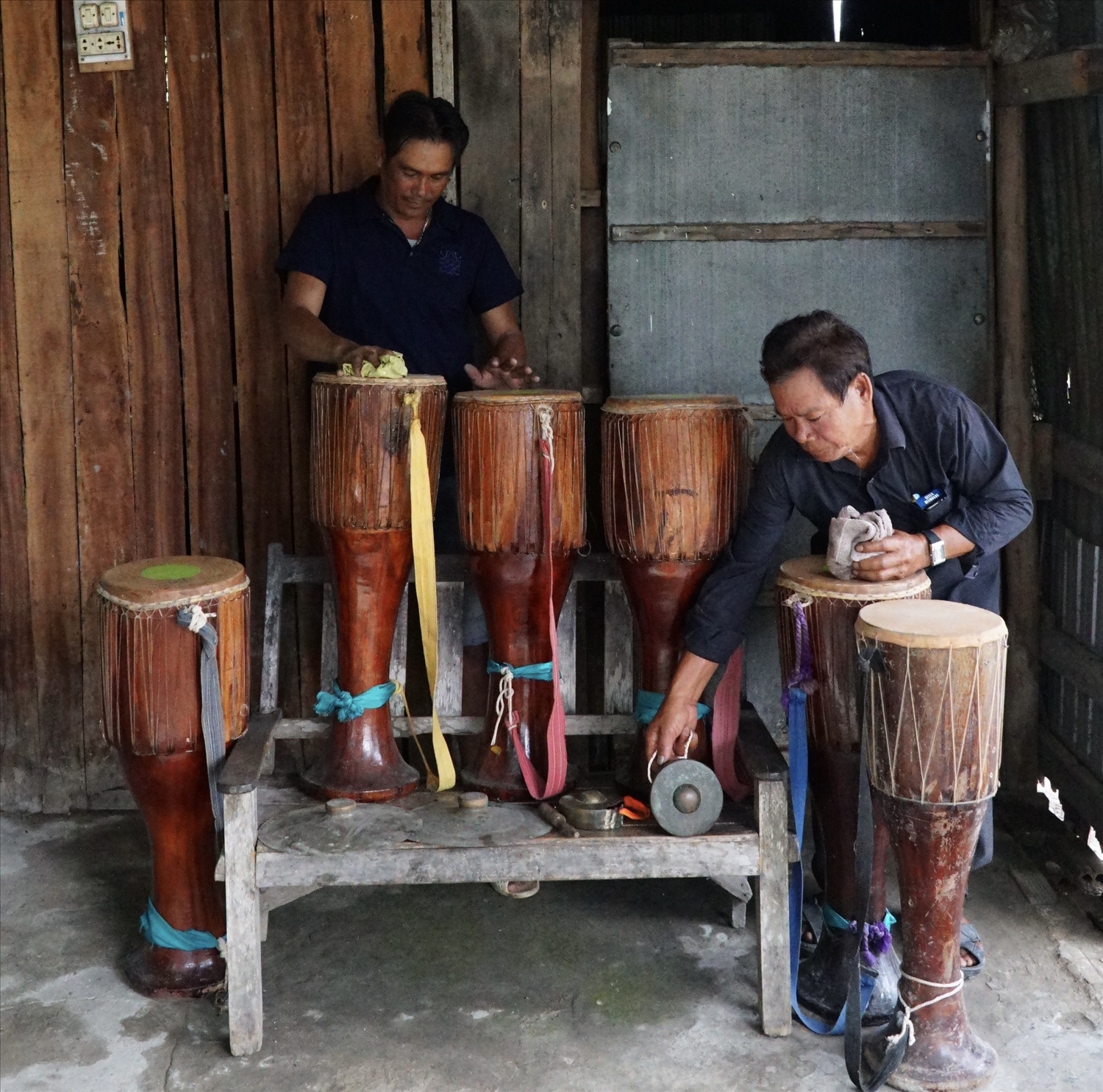 Nhạc trống lớn cần được tạo nguồn là những người trẻ để giữ gìn và phát triển Nhạc trống lớn cần được tạo nguồn là những người trẻ để giữ gìn và phát triển