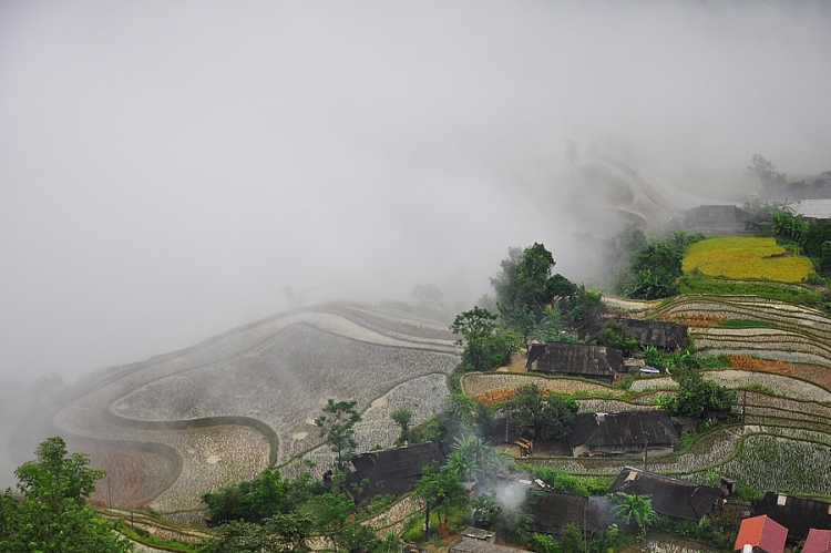 Nao lòng sắc thu vàng ở Hà Giang Mùa vàng ở Hà Giang vẫn đẹp trong thời điểm cuối tháng 10
