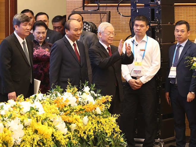 Các vị lãnh đạo Đảng, Nhà nước VN tham dự Hội nghị cấp cao ASEAN 37 ẢNH: NGỌC THẮNG Các vị lãnh đạo Đảng, Nhà nước VN tham dự Hội nghị cấp cao ASEAN 37 ẢNH: NGỌC THẮNG
