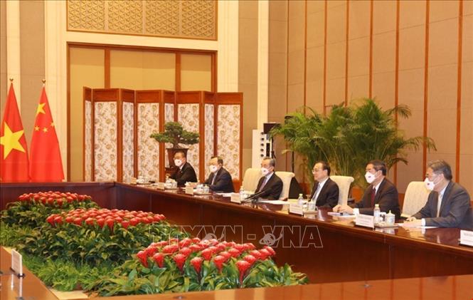 Tổng Bí thư Nguyễn Phú Trọng hội kiến Thủ tướng Trung Quốc Lý Khắc Cường Chú thích ảnh