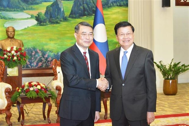 Van phong TW Dang Cong san Viet Nam va Dang NDCM Lao day manh hop tac hinh anh 1