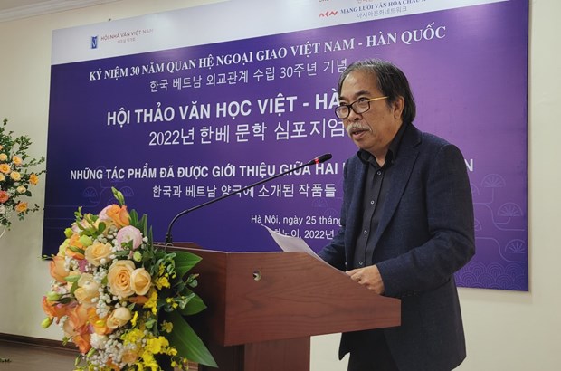 'Văn học Hàn Quốc đang từng bước chiếm ngự trái tim bạn đọc Việt 'Van hoc Han Quoc dang tung buoc chiem ngu trai tim ban doc Viet