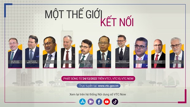 'Một thế giới kết nối': Các nhà ngoại giao kể chuyện 'đi sứ' Việt Nam hình ảnh 2 'Mot the gioi ket noi': Cac nha ngoai giao ke chuyen 'di su' Viet Nam hinh anh 2