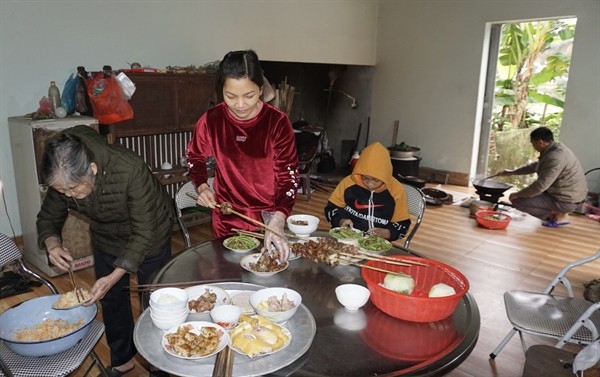 Độc đáo tục ăn “Tết lại” ở Thái Nguyên Độc đáo tục ăn “Tết lại” ở Thái Nguyên