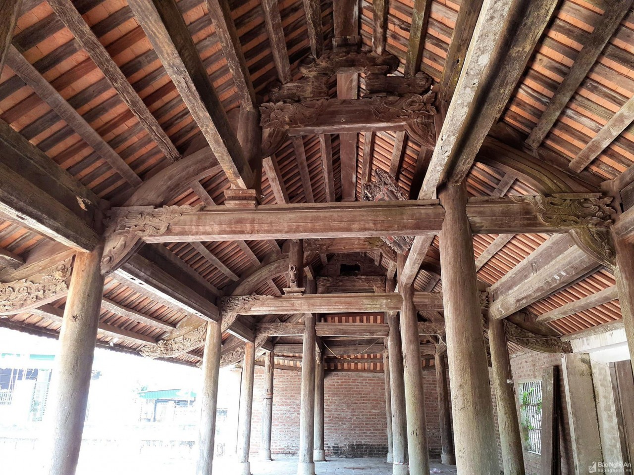 Nét cổ kính, độc đáo của đình làng Phượng Lịch Nét cổ kính, độc đáo của đình làng Phượng Lịch