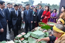 ប្រធានាធិបតី​ហ្វីលីពីន និង​ភរិយា​បទពិសោធន៍​បរិយាកាស​វៀតណាម​តេត