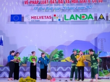 Helvetas បង្កើនការយល់ដឹងសហគមន៍អំពីច្បាប់ដីធ្លី និងផ្សះផ្សានៅមូលដ្ឋាន