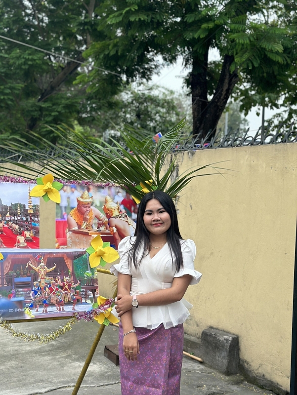 និស្សិត​អន្តរជាតិ​កម្ពុជា​ប្រារព្ធ​ពិធី​បុណ្យ​ចូល​ឆ្នាំ​ថ្មី​ប្រពៃណី​