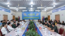 គណៈកម្មការដឹកនាំលេខ ៥១៥ ខេត្ត Tay Ninh (វៀតណាម) ទៅសួរសុខទុក្ខ និងជូនពរឆ្នាំថ្មីដល់យោធភូមិភាគពិសេស (កម្ពុជា)