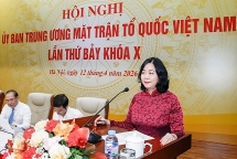 សន្និបាតលើកទី ៧ នៃគណៈកម្មាធិការមជ្ឈិមរណសិរ្សមាតុភូមិវៀតណាម នីតិកាលទី ១០៖ ឯកភាពលើខ្លឹមសារមហាសន្និបាតលើកទី ១១ និងការពិគ្រោះពិភាក្សាជ្រើសតាំងអនុប្រធានចំន