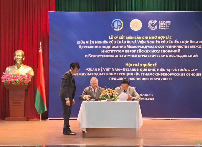 វៀតណាម - វិទ្យាស្ថានស្រាវជ្រាវបេឡារុស្ស បង្កើនការផ្លាស់ប្តូរ រួមចំណែកពង្រឹងទំនាក់ទំនងរវាងប្រទេសទាំងពីរ វៀតណាម - វិទ្យាស្ថានស្រាវជ្រាវបេឡារុស្ស បង្កើនការផ្លាស់ប្តូរ រួមចំណែកពង្រឹងទំនាក់ទំនងរវាងប្រទេសទាំងពីរ