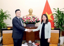 អនុរដ្ឋមន្ត្រីការបរទេសវៀតណាម លោក Nguyen Minh Hang បានទទួលជួបតំណាងជាតិនៃវិទ្យាស្ថានកំណើនបៃតងសកល (GGGI) នៅវៀតណាម
