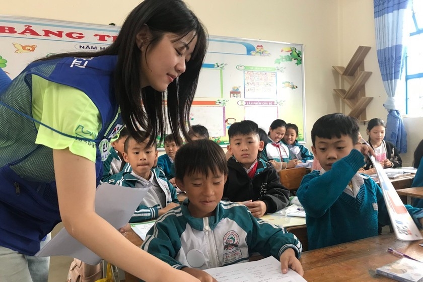 ນັກຮຽນ ດາຫຼາດ ໄດ້ຮັບຄວາມຮູ້ກ່ຽວກັບວັດທະນະທຳ ສ.ເກົາຫຼີ ຕື່ມອີກ ຈາກອາສາສະໝັກຂອງປະເທດເພື່ອນມິດ ນັກຮຽນ ດາຫຼາດ ໄດ້ຮັບຄວາມຮູ້ກ່ຽວກັບວັດທະນະທຳ ສ.ເກົາຫຼີ ຕື່ມອີກ ຈາກອາສາສະໝັກຂອງປະເທດເພື່ອນມິດ