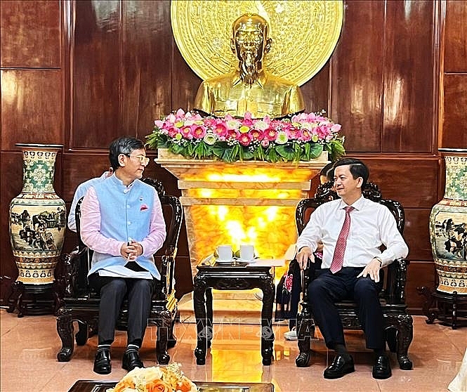 ເກິ່ນເທີ ແລະ ອິນເດຍ ຊຸກຍູ້ການຮ່ວມມືຢ່າງແທ້ຈິງ ພາຍໃດບັນດາຂົງເຂດທີ່ມີທ່າແຮງ ເກິ່ນເທີ ແລະ ອິນເດຍ ຊຸກຍູ້ການຮ່ວມມືຢ່າງແທ້ຈິງ ພາຍໃນບັນດາຂົງເຂດທີ່ມີທ່າແຮງ
