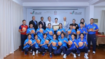 ສະຖານທູດ UAE ເຊີດຊູ​ຜົນງານ​ດີ​ເດັ່ນ​ຂອງທີມ​ຊາວ​ໜຸ່ມ ມວຍໄທ ຫວຽດນາມ