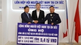 ຊາວຫວຽດນາມ ອາໄສຢູ່​ເຊັກໂກ ​ສະໜັບສະໜູນ​ພີ່ນ້ອງ​ຮ່ວມ​ຊາດພາຍ​ໃນ​ປະ​ເທດ​ທີ່​ໄດ້​ຮັບ​ຜົນ​ກະທົບ​ຈາກ​ພາຍຸ