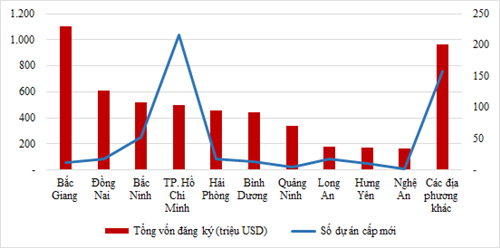 Tập trung nhiều Tập trung nhiều "đại bàng", Bắc Giang dẫn đầu thu hút vốn FDI ảnh 2