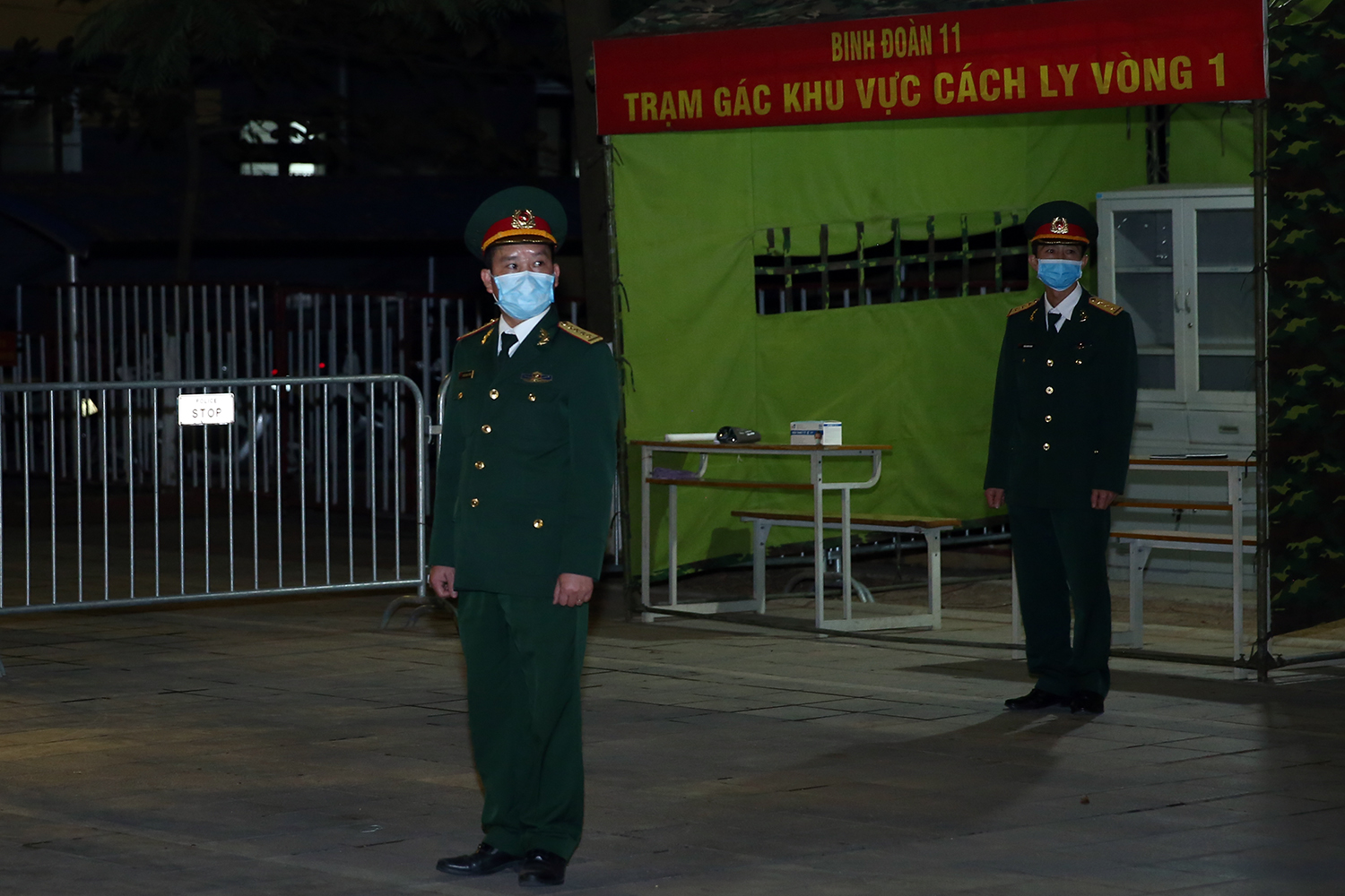 Đêm Giao thừa khó quên trong khu cách ly Đêm Giao thừa khó quên trong khu cách ly
