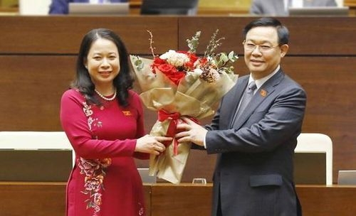 undefined Bà Võ Thị Ánh Xuân được bầu làm Phó Chủ tịch nước