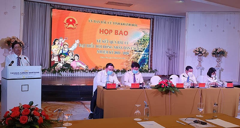Danh sách 52 người trúng cử đại biểu HĐND tỉnh Khánh Hòa nhiệm kỳ 2021-2026 Danh sách 52 người trúng cử đại biểu HĐND tỉnh Khánh Hòa nhiệm kỳ 2021-2026