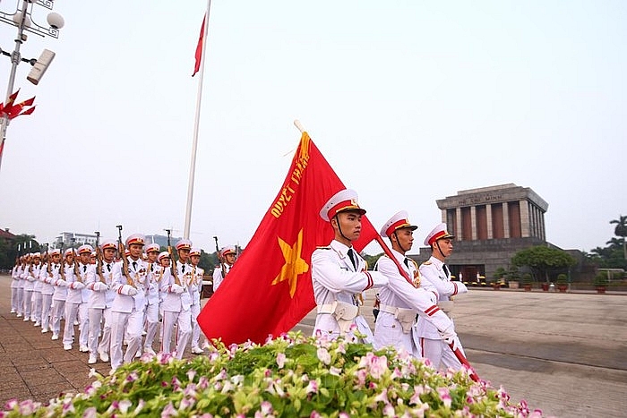 Những hình ảnh đẹp nhất trong lễ thượng cờ mừng Quốc khánh 2 9 nhung hinh anh dep nhat trong le thuong co mung quoc khanh 29