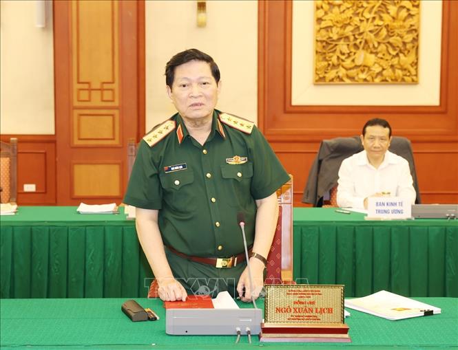 Tổng Bí thư, Chủ tịch nước chủ trì buổi làm việc với Ban Thường vụ Quân ủy Trung ương Chú thích ảnh