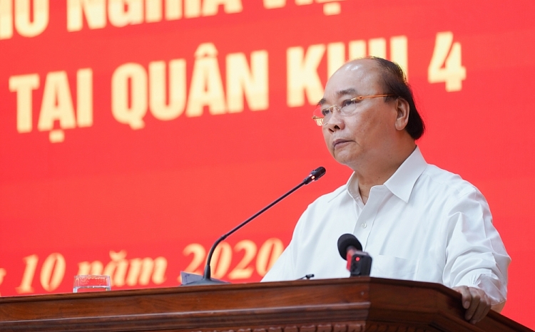 Thủ tướng chia buồn với Quân khu 4 Thủ tướng chia buồn với Quân khu 4