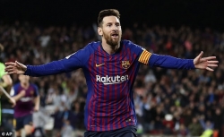 Barca vô địch La Liga sớm ba vòng đấu
