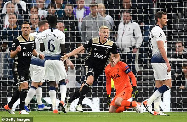 Kết quả tỷ số trận Tottenham vs Ajax bán kết lượt đi Champions League ket qua ty so tran tottenham vs ajax ban ket luot di champions league