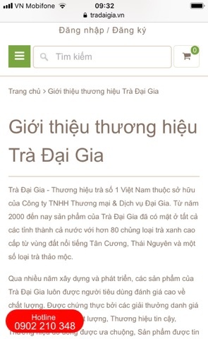 Trà Đại Gia tự phong "số 1 Việt Nam" có vi phạm luật quảng cáo? tra dai gia tu phong so 1 viet nam co vi pham luat quang cao