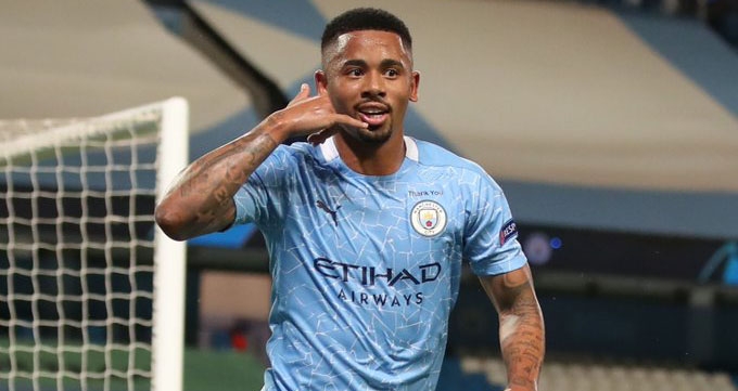 Gabriel Jesus ghi bàn nâng tỉ số lên 2-1 cho Real Madrid 4300 ket qua man city vs real