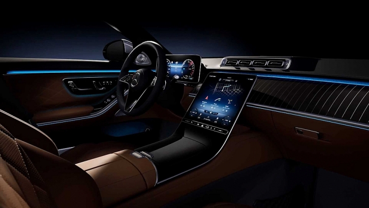 Mercedes-Benz S-Class 2021 lộ nội thất 'du thuyền' mercedes benz s class 2021 lo noi that du thuyen