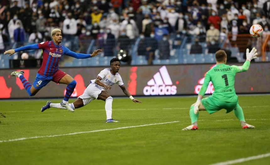 Đánh bại Barcelona, Real Madrid tiến vào chung kết Siêu cúp Tây Ban Nha Đánh bại Barcelona, Real Madrid tiến vào chung kết Siêu cúp Tây Ban Nha