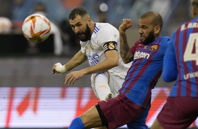 Đánh bại Barcelona, Real Madrid tiến vào chung kết Siêu cúp Tây Ban Nha Đánh bại Barcelona, Real Madrid tiến vào chung kết Siêu cúp Tây Ban Nha