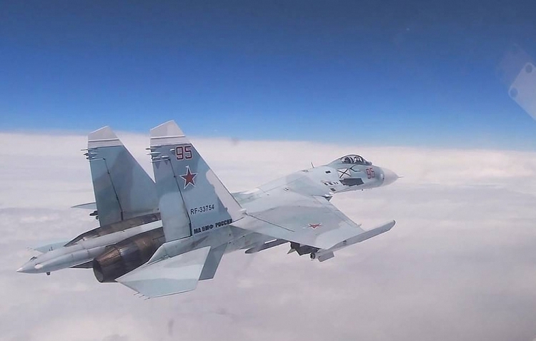 Nga bác bỏ việc tiêm kích Su-27 xâm phạm biên giới Đan Mạch nga bac bo viec tiem kich su 27 xam pham bien gioi dan mach