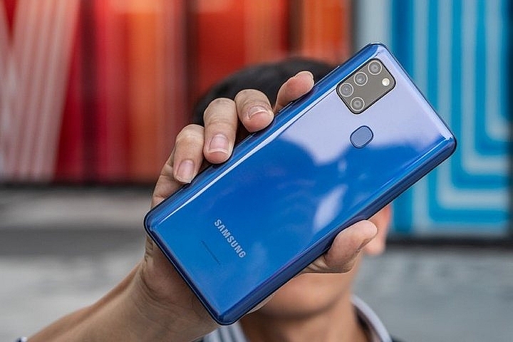samsung galaxy a21s co van de ve hieu suat