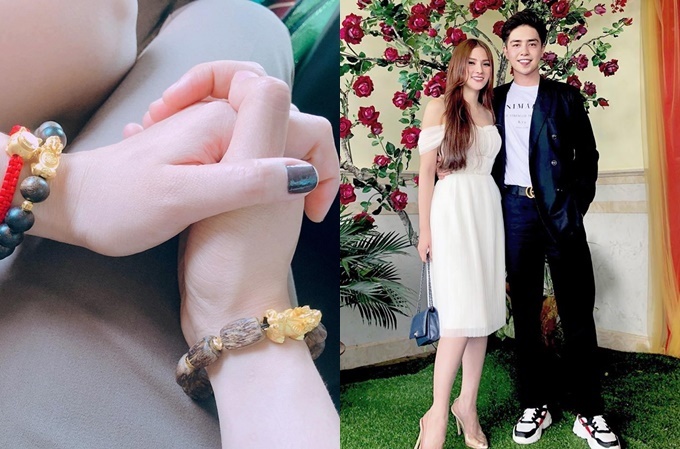 Hé lộ váy cưới, thiệp mời của Thu Thủy và bạn trai kém 10 tuổi sau tin đồn 'chạy bầu' he lo vay cuoi thiep moi cua thu thuy va ban trai kem 10 tuoi sau tin don chay bau